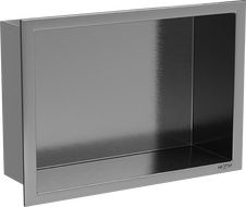 Mexen X-Wall-R étagère encastrée avec collerette 30 x 20 cm, gris canon brossé - 19E0302010