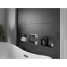 Mexen X-Wall-R étagère encastrée avec collerette 30 x 20 cm, gris canon brossé - 19E0302010