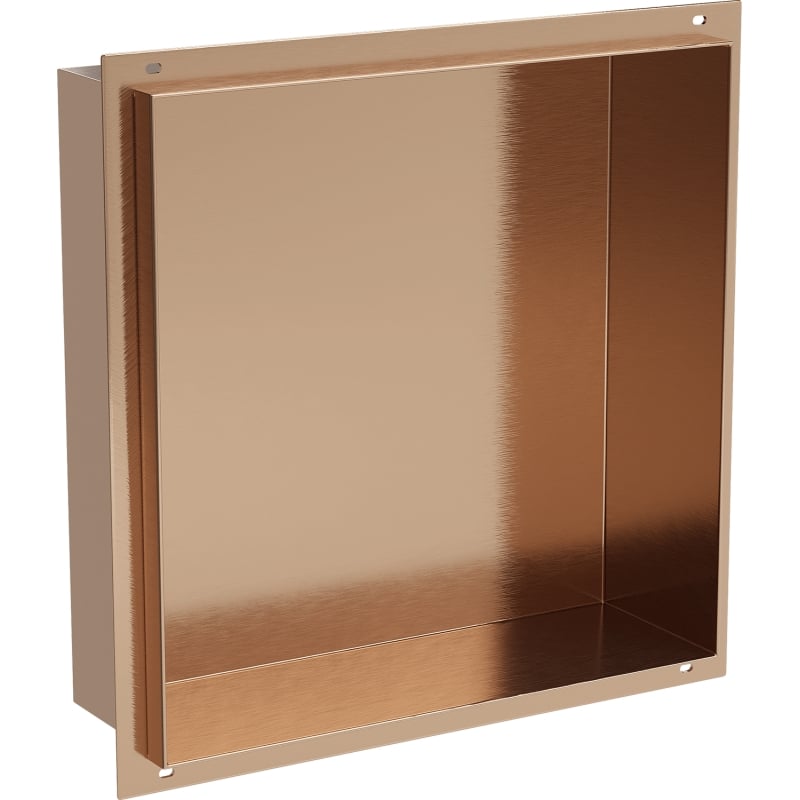 Mexen X-Wall-NR étagère encastrée sans rebord 30 x 30 cm, cuivre brossé - 19C1303010