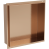 Mexen X-Wall-NR étagère encastrée sans rebord 30 x 30 cm, cuivre brossé - 19C1303010