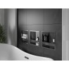 Mexen X-Wall-R étagère encastrée avec bordure et tablette 30 x 30 cm, gris fusil brossé - 19E0303010S