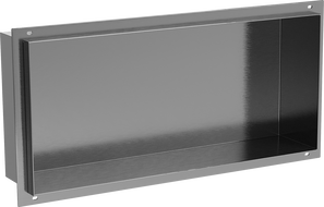Mexen X-Wall-NR étagère encastrée sans rebord 45 x 20 cm, gris canon brossé - 19E1452010