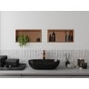 Mexen X-Wall-R étagère encastrée avec rebord 45 x 20 cm, cuivre brossé - 19C0452010