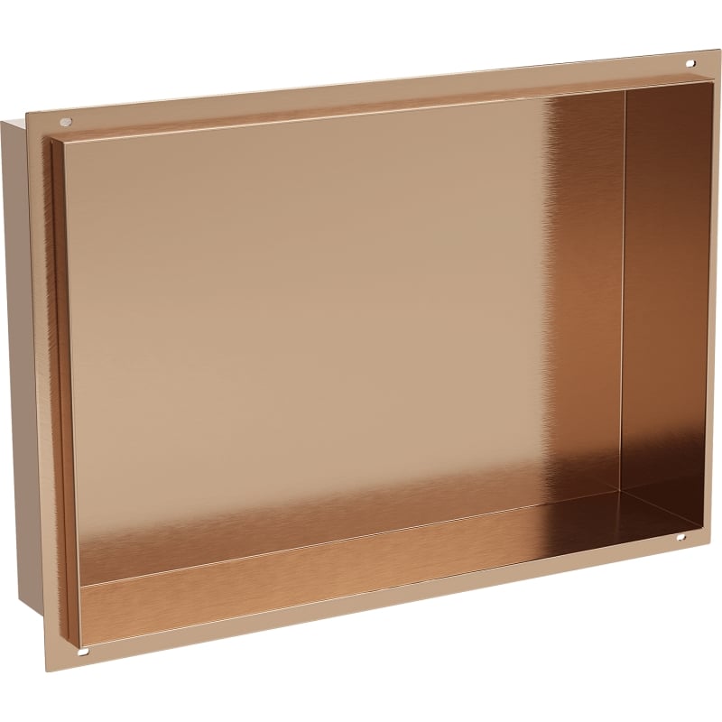 Mexen X-Wall-NR étagère encastrée sans rebord 45 x 30 cm, cuivre brossé - 19C1453010