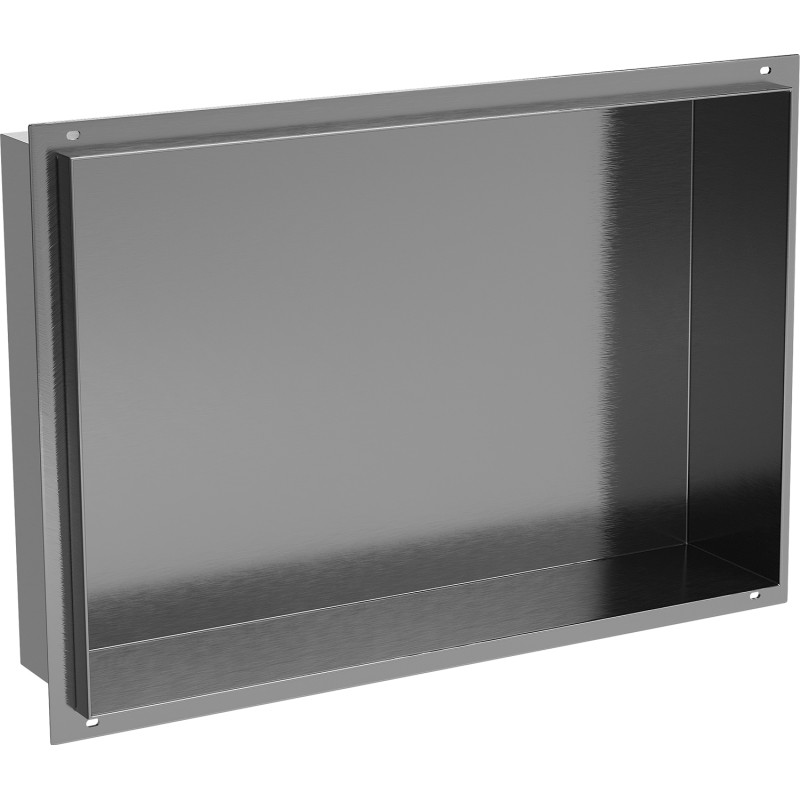 Mexen X-Wall-NR étagère murale sans rebord 45 x 30 cm, gris fusil brossé - 19E1453010