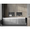 Mexen X-Wall-NR étagère murale sans rebord 45 x 30 cm, gris fusil brossé - 19E1453010