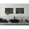Mexen X-Wall-NR étagère murale sans rebord 45 x 30 cm, gris fusil brossé - 19E1453010