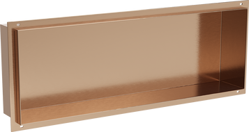 Mexen X-Wall-NR étagère encastrée sans rebord 60 x 20 cm, cuivre brossé - 19C1602010