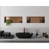 Mexen X-Wall-NR étagère encastrée sans rebord 60 x 20 cm, cuivre brossé - 19C1602010
