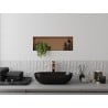 Mexen X-Wall-NR étagère encastrée sans rebord 60 x 20 cm, cuivre brossé - 19C1602010