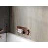 Mexen X-Wall-NR étagère encastrée sans rebord 60 x 20 cm, cuivre brossé - 19C1602010