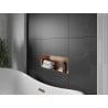 Mexen X-Wall-NR étagère encastrée sans rebord 60 x 20 cm, cuivre brossé - 19C1602010