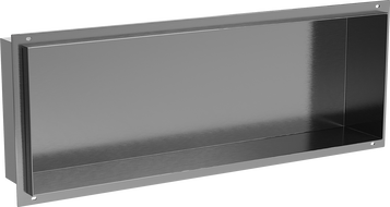 Mexen X-Wall-NR étagère murale sans collerette 60 x 20 cm, gris métallisé brossé - 19E1602010