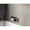 Mexen X-Wall-NR étagère murale sans collerette 60 x 20 cm, gris métallisé brossé - 19E1602010