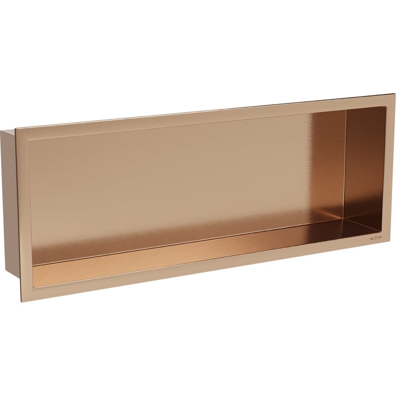 Mexen X-Wall-R étagère encastrée avec rebord 60 x 20 cm, cuivre brossé - 19C0602010
