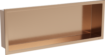 Mexen X-Wall-R étagère encastrée avec rebord 60 x 20 cm, cuivre brossé - 19C0602010
