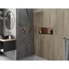 Mexen X-Wall-R étagère encastrée avec rebord 60 x 20 cm, cuivre brossé - 19C0602010