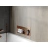 Mexen X-Wall-R étagère encastrée avec rebord 60 x 20 cm, cuivre brossé - 19C0602010