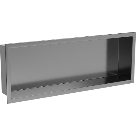 Mexen X-Wall-R étagère encastrée avec collerette 60 x 20 cm, gris pistolet brossé - 19E0602010