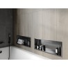 Mexen X-Wall-R étagère encastrée avec collerette 60 x 20 cm, gris pistolet brossé - 19E0602010