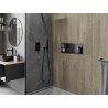 Mexen X-Wall-R étagère encastrée avec collerette 60 x 20 cm, gris pistolet brossé - 19E0602010