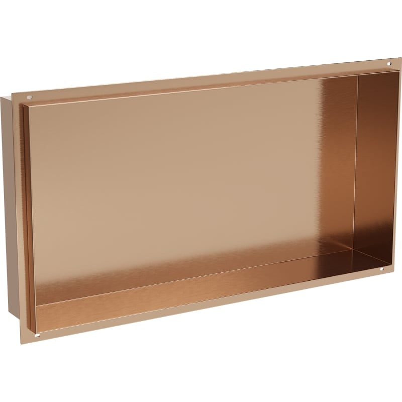 Mexen X-Wall-NR étagère encastrée sans collerette 60 x 30 cm, cuivre brossé - 19C1603010