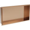 Mexen X-Wall-NR étagère encastrée sans collerette 60 x 30 cm, cuivre brossé - 19C1603010