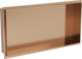 Mexen X-Wall-NR étagère encastrée sans collerette 60 x 30 cm, cuivre brossé - 19C1603010