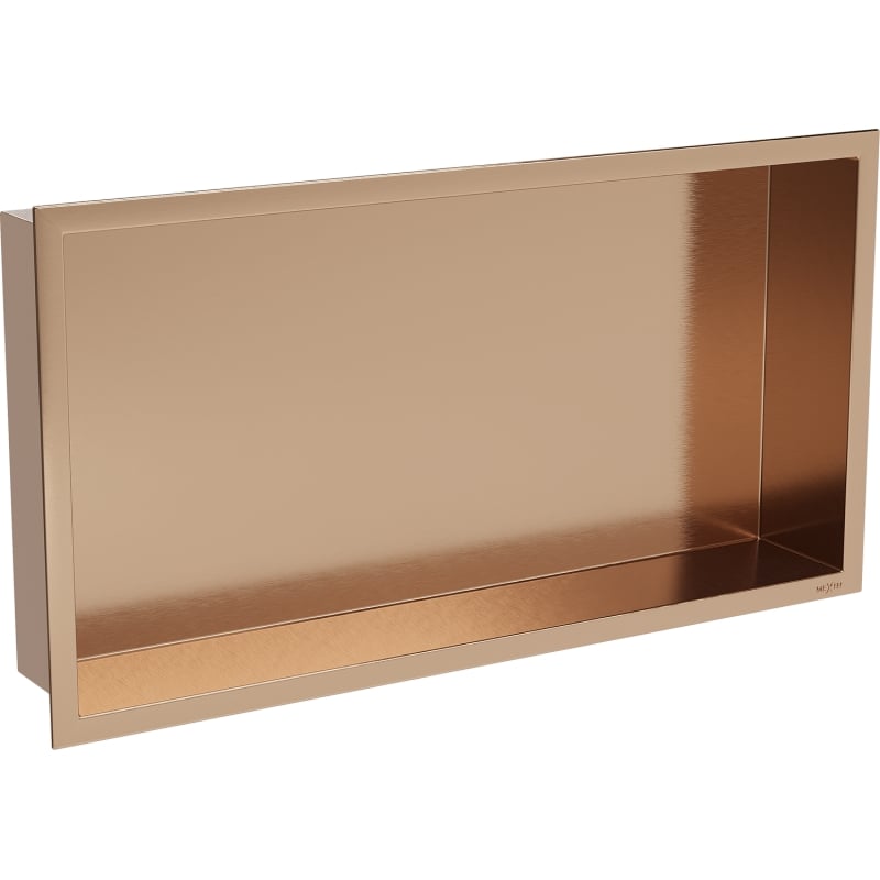Mexen X-Wall-R étagère encastrée avec rebord 60 x 30 cm, cuivre brossé - 19C0603010