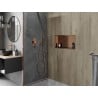 Mexen X-Wall-R étagère encastrée avec rebord 60 x 30 cm, cuivre brossé - 19C0603010