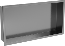 Mexen X-Wall-R étagère encastrée avec rebord 60 x 30 cm, gris pistolet brossé - 19E0603010