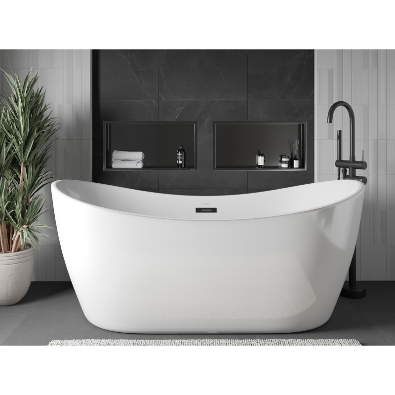 Mexen X-Wall-R étagère encastrée avec rebord 60 x 30 cm, gris pistolet brossé - 19E0603010