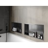 Mexen X-Wall-R étagère encastrée avec rebord 60 x 30 cm, gris pistolet brossé - 19E0603010