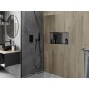Mexen X-Wall-R étagère encastrée avec rebord 60 x 30 cm, gris pistolet brossé - 19E0603010