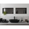 Mexen X-Wall-R étagère encastrée avec rebord 60 x 30 cm, gris pistolet brossé - 19E0603010