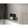 Mexen X-Wall-NR étagère encastrée sans collerette avec étagère 60 x 30 cm, gris pistolet brossé - 19E1603010S