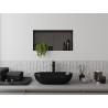 Mexen X-Wall-NR étagère encastrée sans collerette avec étagère 60 x 30 cm, gris pistolet brossé - 19E1603010S