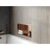 Mexen X-Wall-R niche avec bride et étagère 60 x 30 cm, cuivre brossé - 19C0603010S