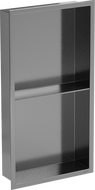 Mexen X-Wall-R étagère encastrée avec rebord et étagère 60 x 30 cm, gris pistolet brossé - 19E0603010S