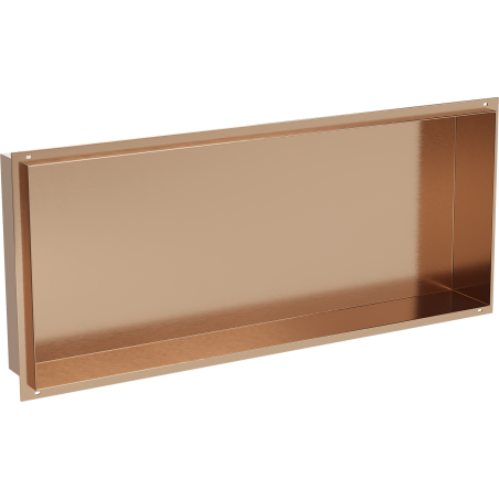 Mexen X-Wall-NR étagère encastrée sans rebord 75 x 30 cm, cuivre brossé - 19C1753010