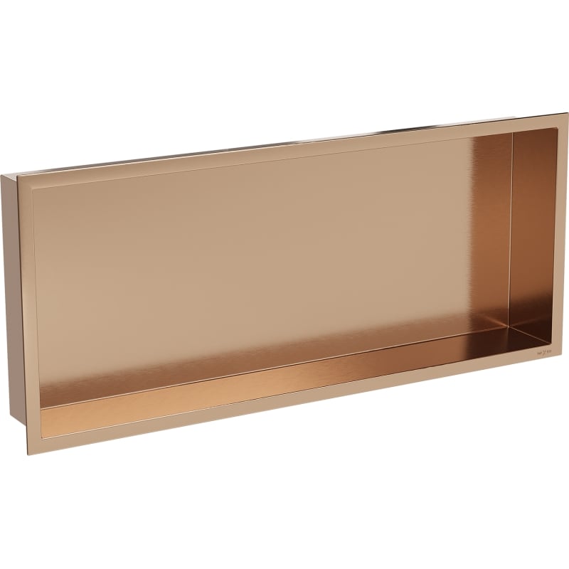 Mexen X-Wall-R étagère encastrée avec collerette 75 x 30 cm, cuivre brossé - 19C0753010