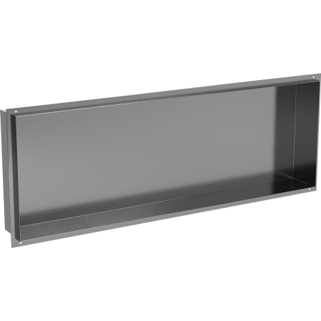 Mexen X-Wall-NR étagère encastrée sans rebord 90 x 30 cm, gris canon brossé - 19E1903010