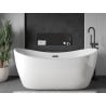 Mexen X-Wall-NR étagère encastrée sans rebord 90 x 30 cm, gris canon brossé - 19E1903010