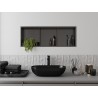 Mexen X-Wall-NR étagère encastrée sans rebord avec tablette 90 x 30 cm, gris canon brossé - 19E1903010S