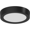 Mexen LDSR plafond de plafond LED en saillie, diamètre 17 cm, 12W, Neutre - 4000K, 960 lm, noir - L212-017-1240-70