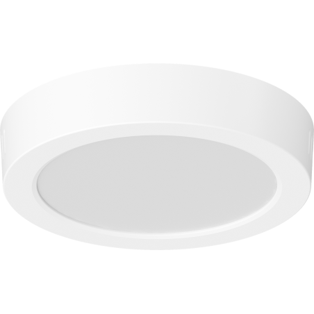 Mexen LDSR plafonnier LED en surface diamètre 17 cm, 12W, Froid - 6500K, 1320 lm, blanc - L212-017-1265-20