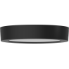 Mexen LDSR plafond de plafond LED monté en surface fi 17 cm, 12W, Froid - 6500K, 960 lm, noir - L212-017-1265-70