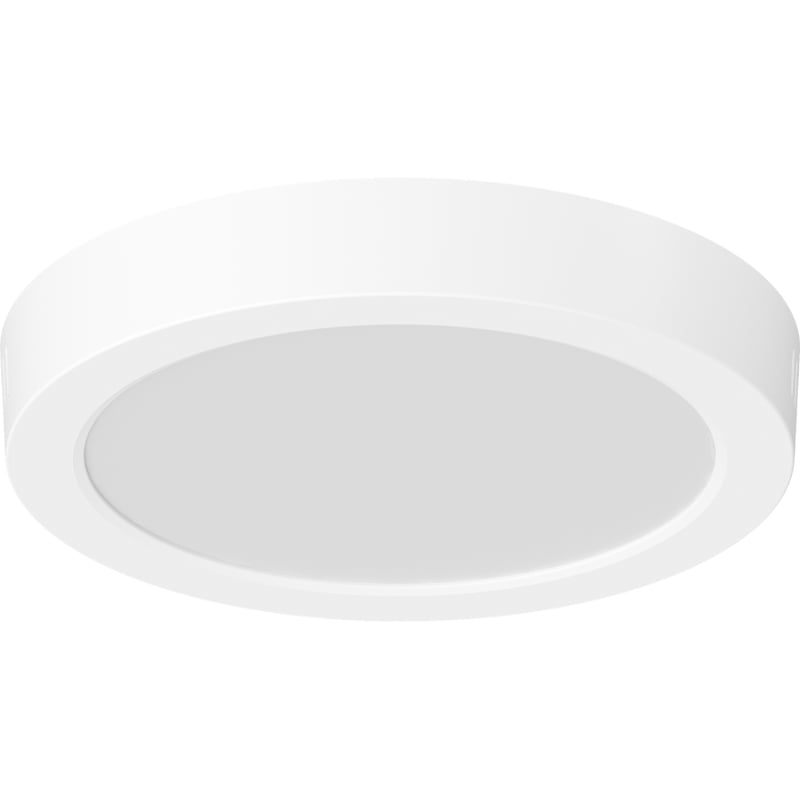 Mexen LDSR plafonnier LED de plafond monté en surface fi 22 cm, 18W, Froid - 6500K, 1980 lm, blanc - L212-022-1865-20