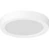 Mexen LDSR plafonnier LED de plafond monté en surface fi 22 cm, 18W, Froid - 6500K, 1980 lm, blanc - L212-022-1865-20