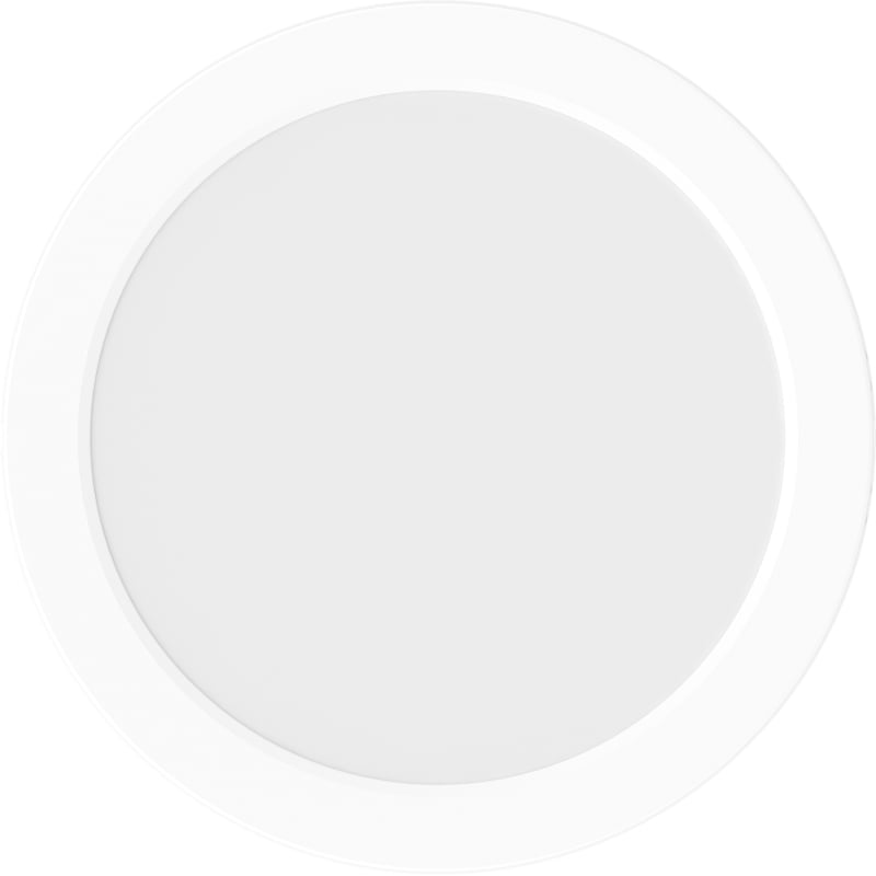 Mexen LDSR plafonnier LED de plafond monté en surface fi 22 cm, 18W, Froid - 6500K, 1980 lm, blanc - L212-022-1865-20